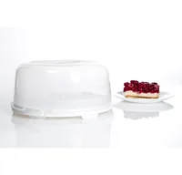 Rotho Tortenbutler Fresh hoch, Weiss - Produkttyp: Tortenbutler - Materialtyp: Kunststoff - Material: Polypropylen (PP) - Detailfarbe: Weiss - Anzahl Etagen: 1 × - Stapelbar: Nein