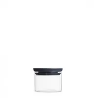 Brabantia Vorratsglas 0.3 l, Transparent - Produkttyp: Vorratsglas - Materialtyp: Glas - Material: Glas - Detailfarbe: Transparent - Mikrowellenfest: Nein - Spülmaschinenfest: Ja