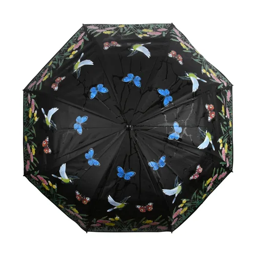 Esschert Design TP275 parapluie Noir Acier Polyester Complet