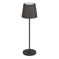 EGLO Tischleuchte Leonero 75938 schwarz, Akku