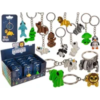 Sombo Schlüsselanhänger 3D Tiere Assortiert - Altersempfehlung ab: 3 Jahren - Höhe: 5 cm - Themenwelt: Neutral
