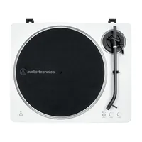 Audio-Technica Plattenspieler AT-LP70XBTBS Silber - Detailfarbe: Silber - Plattenspieler Antriebsart: Riemenantrieb - Platte Geschwindigkeit: 45 U/min - 33? U/min - Tonabnehmer: Dabei - Tonarm: J-Form - Anwender: Heimanwender
