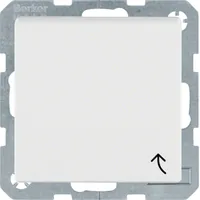 Hager 47511909 socket-outlet Type F White