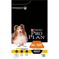 Purina Pro Plan Trockenfutter All Size Adult Light/Sterilised Huhn, 3 kg - Tierbedürfnis: Gewichtskontrolle - Geschmacksrichtung: Geflügel - Zertifikate: Keine Zertifizierung - Fleischsorte: Huhn - Futtereigenschaft: Kastriert / Sterilisiert - Light - Pro