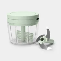 Brabantia 145445 manual food chopper Green, Transparent
