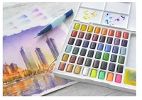 FABER-CASTELL Aquarellfarben in Näpfchen 48er Etui
