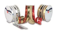 Pattberg Geschenkband Glitter Star 1 cm x 20 m, Gold - Breite: 10 mm - Länge: 20 m - Verpackungseinheit: 1 Stück - Detailfarbe: Gold - Band-Art: Geschenkband