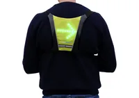 Skateflash Reflective vest Black, Green Nylon One Size Cycling