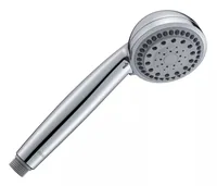 diaqua® EXCLUSIVE, Duschbrause Duchessa Ghiera - Wassersparend: Ja - Anschluss: 1/2 - Anzahl Strahlarten: 3 - Farbe: Verchromt - Material: Kunststoff - Farbe Siebplatte: Chrom