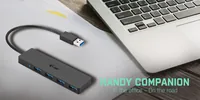 USB3.0 HUB 4Port SuperSpeed passiv i-Tec Black