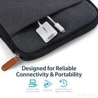 USB-C TO VGA ADAPTER - WHITE .