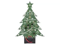 Whadda Bausatz Weinachtsbaum Blau LED, mit Ein/Aus Schalter - Bausatzart: Licht