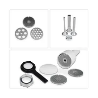 Gastroback Fleischwolf Design Advanced Silber - Detailfarbe: Silber - Gerätetyp: Fleischwolf - Ausstattung: Lochscheiben