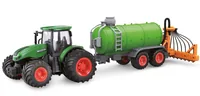Amewi Traktor mit Güllefass, Grün 1:24, RTR - Altersempfehlung ab: 6 Jahren - Detailfarbe: Grün - Benötigt zur Fertigstellung: Batterien für Sender - USB Netzteil - Kapazität Wattstunden: 1.75 Wh - Modelltyp: Landmaschine