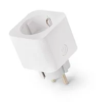 Entac WIFI Steckdosenadapter mit Leistungsmesser weiß