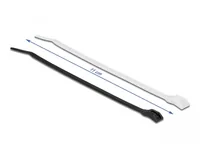 DeLOCK Cable tie with flat head L 110 x W 2.5 mm 100 pieces