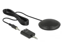 Delock Kondensatormikrofon 3.5 mm für Konferenz - Typ: Einzelmikrofon - Bauweise: Andere - Anwendungsbereich: Konferenz - Wandlerprinzip: Dynamisch - Richtcharakteristik: Kugel - Umschaltbare Richtcharakteristik: Nein