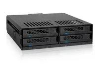Icy Dock MB324SP-B disk array 0 TB Desktop Black