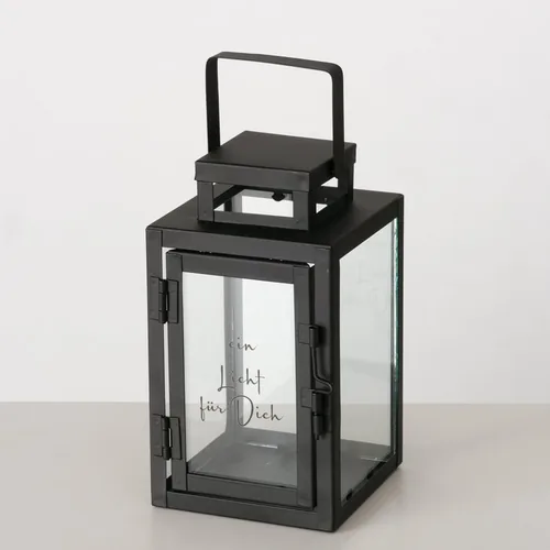 Boltze 2061669 lantern Black, Transparent