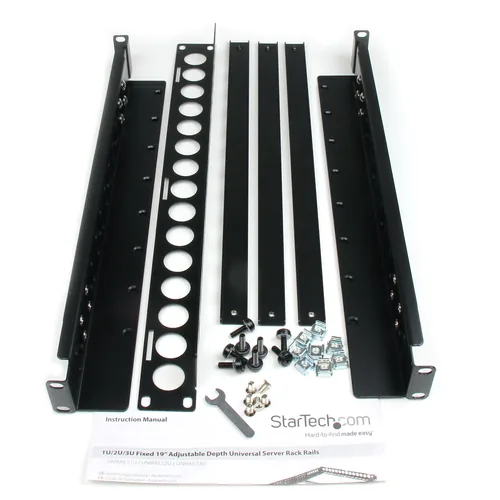 UNIVERSAL SERVER RACK RAILS .