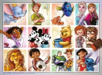 Ravensburger Puzzle Disney Multicharacter - Motiv: Märchen / Fantasy - Altersempfehlung ab: 6 Jahren - Tiefe: 36.2 cm - Eigenschaften: Zertifikat - Zertifikate: FSC - Breite: 49.3 cm