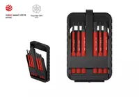 Bit-Satz slimBit electric (rot, 6-teilig)