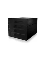 ICY BOX Backplane, 4x SAS/SATA 3,5"" HDD in 3x 5,25"" trägerloser, 1x Mini SAS HD