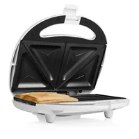 Tristar Sandwich-Toaster SA-3052 750 W - Produkttyp: Sandwich Toaster - Höhenverstellbar: Nein - Detailfarbe: Weiss - Leistung: 750 W - Temperatur einstellbar: Nein - Anzahl unterschiedliche Grillplatten: 1
