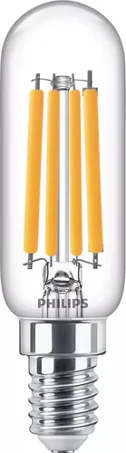 Philips LED T20 l Stablampe, E14, Klar, Warmweiss, 60W Ersatz - Energieeffizienzklasse EnEV 2020: E - Lampensockel: E14 - Farbtemperatur Kelvin: 2700 K - Gesamtleistung: 6.5 W - Dimmbar: dimmbar - Zusätzliche Ausstattung: Keine