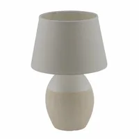 Näve Tischleuchte «Talia» h: 31 cm Weiss - Betriebsart: Netzbetrieb - Lampensockel: E14 - Farbtemperatur Kelvin: Je nach Leuchtmittel - Zusätzliche Ausstattung: Keine - Gesamtleistung: 40 W - Dimmbar: nicht dimmbar