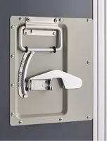 diaqua® Bartrolley Flugzeug Swissair Anthrazit, 30.1 x 103 cm - Tiefe: 40.5 cm - Breite: 30.1 cm - Höhe: 103 cm - Detailmaterial: Kunststoff - Aluminium - Grundmaterial: Metall