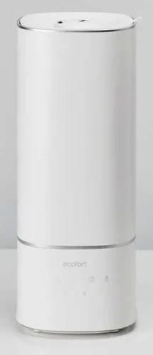 Ecofort Luftbefeuchter ecoQ HumidAir U400+ 55 m² - Typ: Luftbefeuchter - Funktionen: Automatikmodus - Beduften - Befeuchten - Einstellbarer Nebelauslass - Fernsteuerung über App - Hygrostat - Stimmungslicht - Timerfunktion - Ultraschallverneblung - WLAN-V