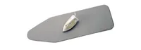 Brabantia Bügelbrettbezug C 124 x 45 cm Silber - Bügelbrettbezug: Baumwolle (CO) - Zubehörtyp: Bügelbrettbezug - Detailfarbe: Silber - Breite max.: 55 cm - Material: Baumwolle - Länge max.: 136 cm