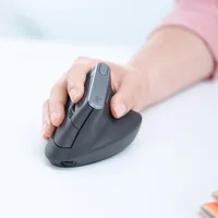 Logitech Mouse MX Vertical Wireless Grey