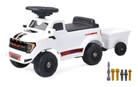 Jamara Rutscher Shelby Ford F-150 Raptor mit Anhänger weiß