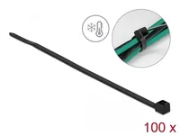 DeLOCK Cable tie cold resistant L 100 x W 2.5 mm black 100 pieces