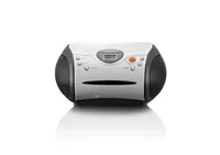 Lenco SCD-24 Digital FM Black, White MP3 playback