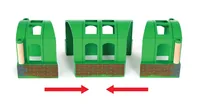 BRIO Eisenbahn Flexibler Tunnel - Kategorie: Brücken & Tunnel - Altersempfehlung ab: 3 Jahren - Material: Kunststoff - Holz - Eigenschaften: Keine Eigenschaft - Zertifikate: FSC