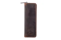 Alpenleder Etui Zwoa, Old Havana - Gefüllt: Nein - Etui-Art: Schlamperetui - Material: Leder - Detailfarbe: Braun