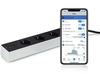 Eve Energy Strip Black, White 3 AC outlet(s) 120-230 V 1.9 m
