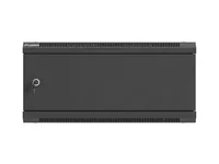 Lanberg WF01-6404-00B rack cabinet 4U Wall mounted rack Black