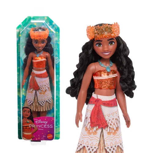 Disney Princess Moana Doll with Sparkling Fashion & Accessories, Inspired by Disney Movie