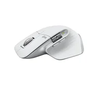 Logitech Maus MX Master 3S Pale Grey - Maus-Typ: Standard - Maus Features: Seitliches Scrollrad - Logi Bolt-Empfänger - Easy Switch - Daumentaste - Scrollrad - Bedienungsseite: Rechtshänder - Detailfarbe: Weiss - Verbindungsart: Kabellos - Schnittstelle: