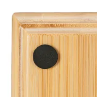 Relaxdays Bamboo Ashtray Square