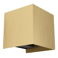 EGLO Leuchten Wand-/Deckenleuchte VALMONTONE Messing LED 2 x 1.5W 3000K - Leuchten Kategorie: Wandleuchte - Betriebsart: Netzbetrieb - Lampensockel: LED fest verbaut - Farbtemperatur Kelvin: 3000 K - Dimmbar: nicht dimmbar - Farbwiedergabeindex CRI: 0