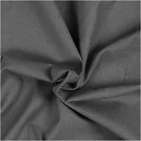 Creativ Company Stoff 145 cm x 200 cm, Grau - Breite: 145 cm - Länge: 200 cm - Material: Baumwolle - Detailfarbe: Grau