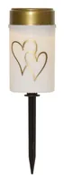 Star Trading Solar Kerze Hearty Warmweiss, 1 LED - Betriebsart: Solarbetrieb - Aussenanwendung: Ja - Höhe: 12 cm - Timerfunktion: Keine Angaben - Set: Keine Angaben - Leuchtenfarbe: Weiss