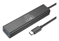 ONIT F01257 interface hub USB 3.2 Gen 1 (3.1 Gen 1) Type-C 5000 Mbit/s Black