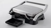 Rotel Kontaktgrill 1500 W - Produkttyp: Kontaktgrill - Höhenverstellbar: Nein - Detailfarbe: Silber - Schwarz - Leistung: 1500 W - Temperatur einstellbar: Ja - Anzahl unterschiedliche Grillplatten: 1