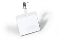DURABLE Namensschild m Clip transp Kunststoff 90x60mm 25 St